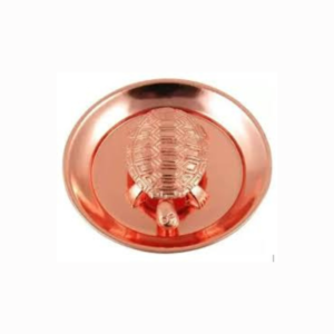 Tortoise Turtle with Plate / Copper Coated